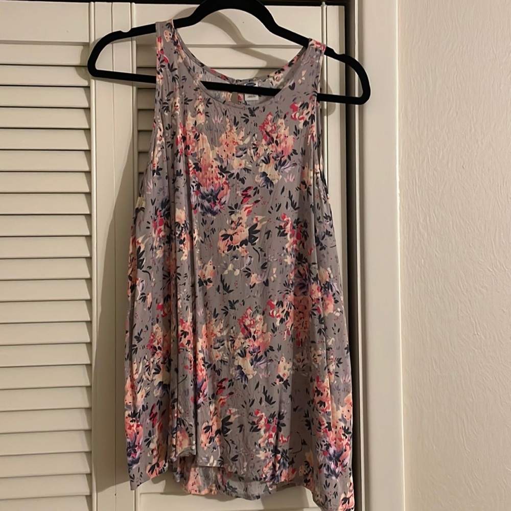 Floral Print Tank